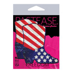 Pastease Pastease Premium Sparkling Stars & Strips USA Cowboy Boot - Red/White/Blue O/S