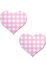 Pastease Pastease Premium Gingham Heart - Pink O/S