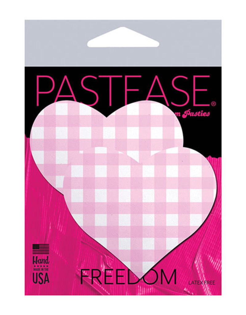 Pastease Pastease Premium Gingham Heart - Pink O/S