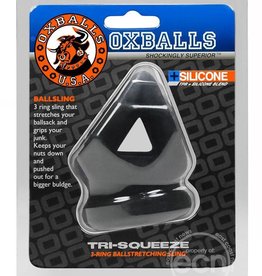 Oxballs Tri-Squeeze Ball-Stretch Sling - Black Ice