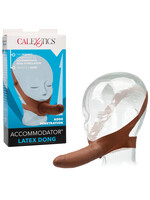 Calexotics The "Original" Accommodator Latex Dong - Brown