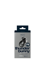 VeDO Thunder Bunny Rechargeable Dual Ring - Black Pearl