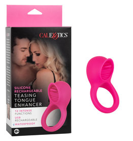 Calexotics Silicone Rechargeable Teasing Tongue Enhancer