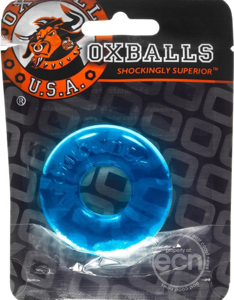 Oxballs Do-Nut-2 Large Atomic Jock Cockring - Ice Blue