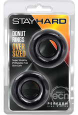 Blush Novelties Stay Hard Donut Rings - Over Sized