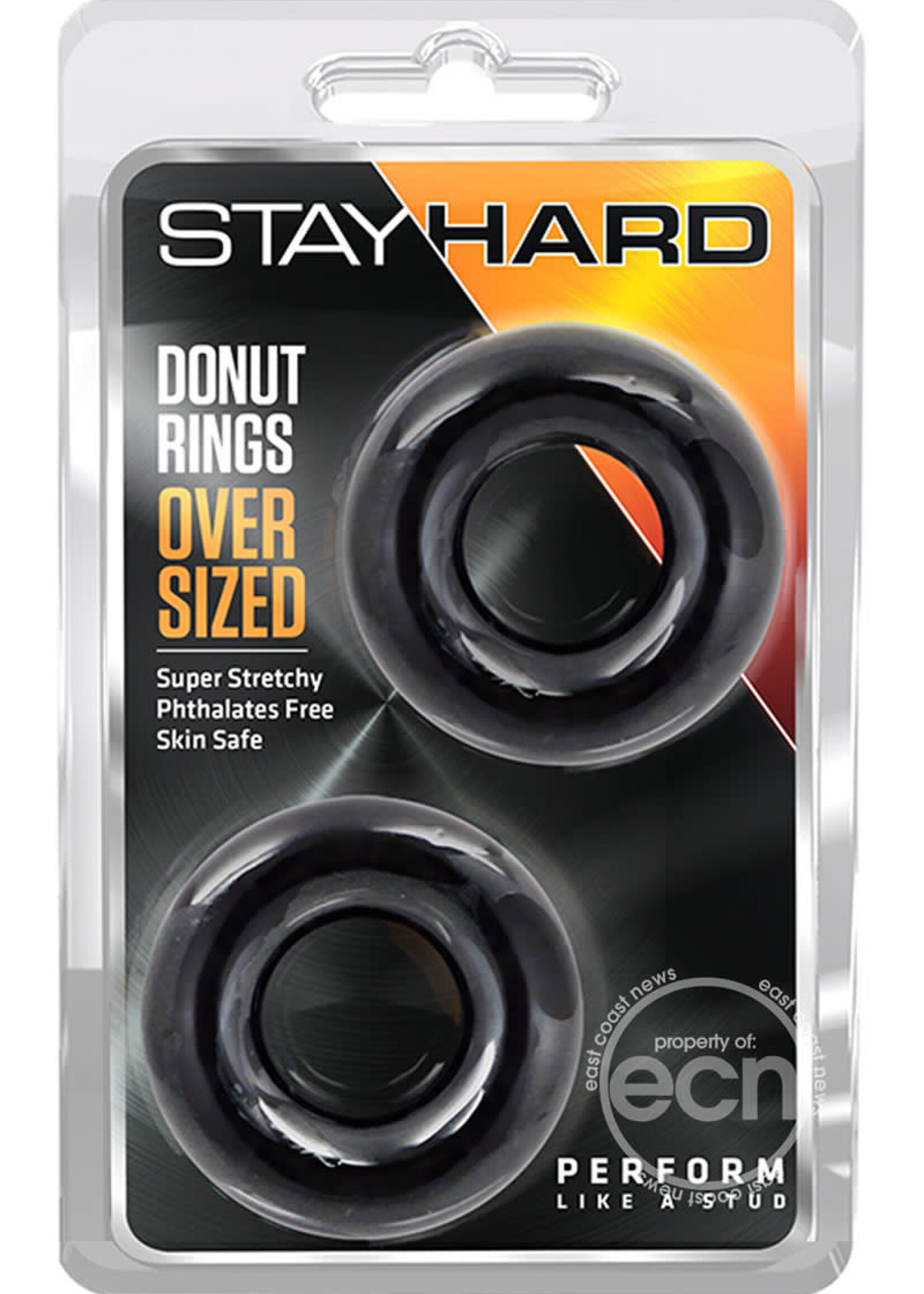 Blush Novelties Stay Hard Donut Rings - Over Sized