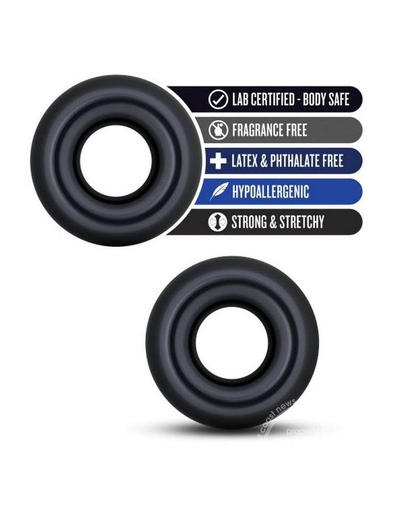 Blush Novelties Stay Hard Donut Rings - Over Sized