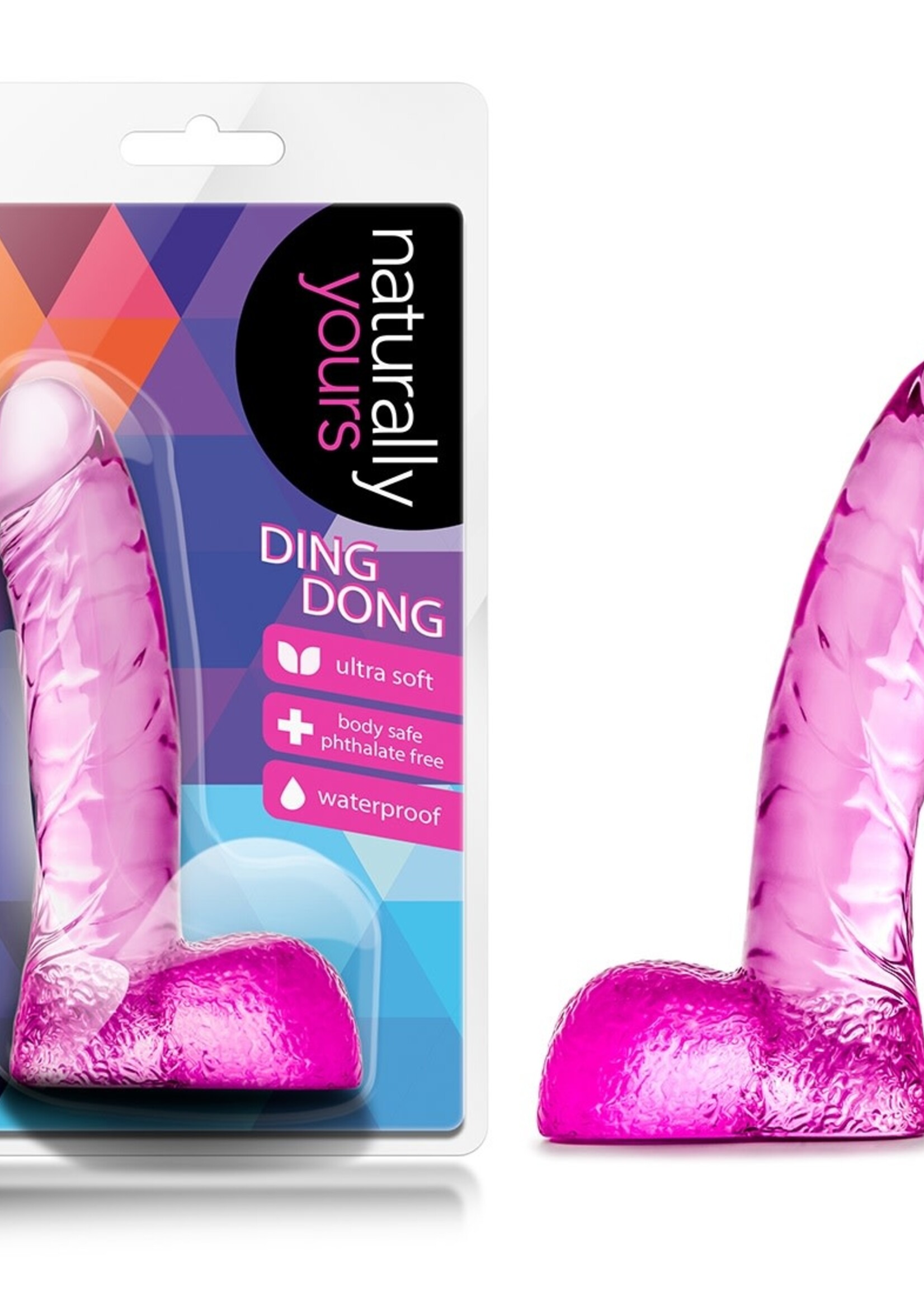 Blush Novelties Naturally Yours Ding Dong - Pink