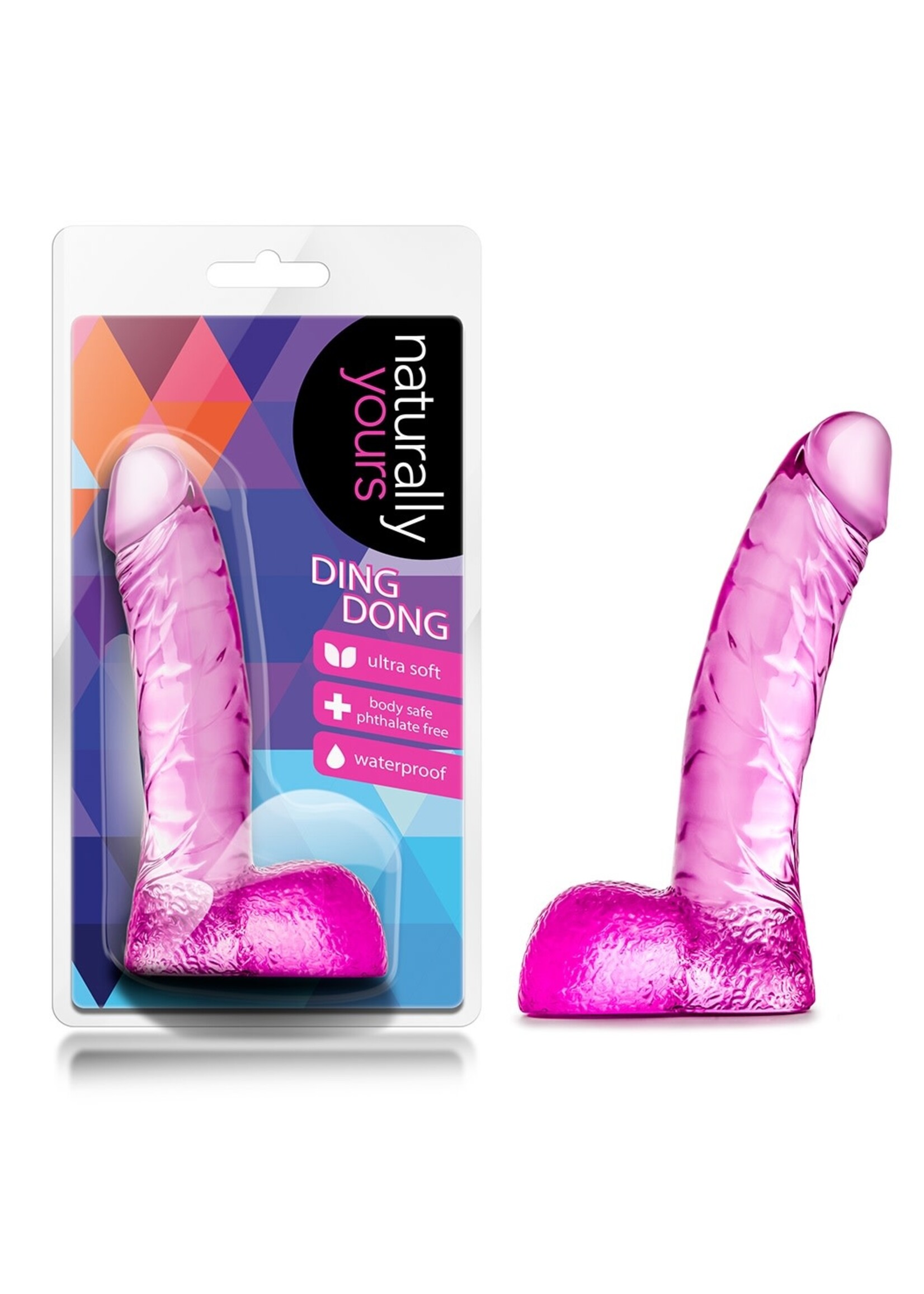 Blush Novelties Naturally Yours Ding Dong - Pink