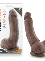 Blush Novelties Dr. Skin - Mr. Mayor 9" Dildo With Suction Cup - Chocolate