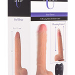 XR Brands Strap U 7x Thrusting Dildo With Remote Control