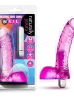 Blush Novelties Naturally Yours - Vibrating Ding Dong - Pink