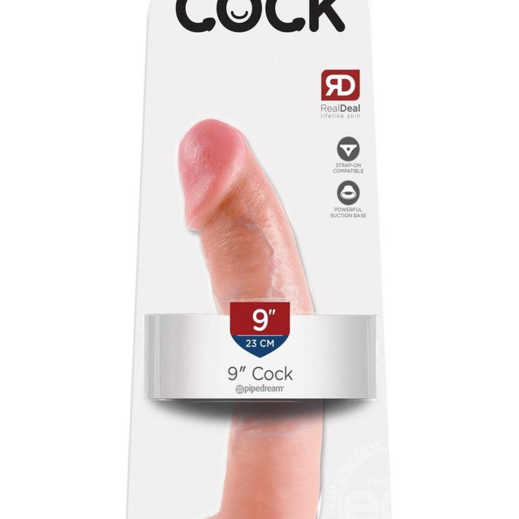 Pipedream King Cock 9-Inch Cock - Flesh