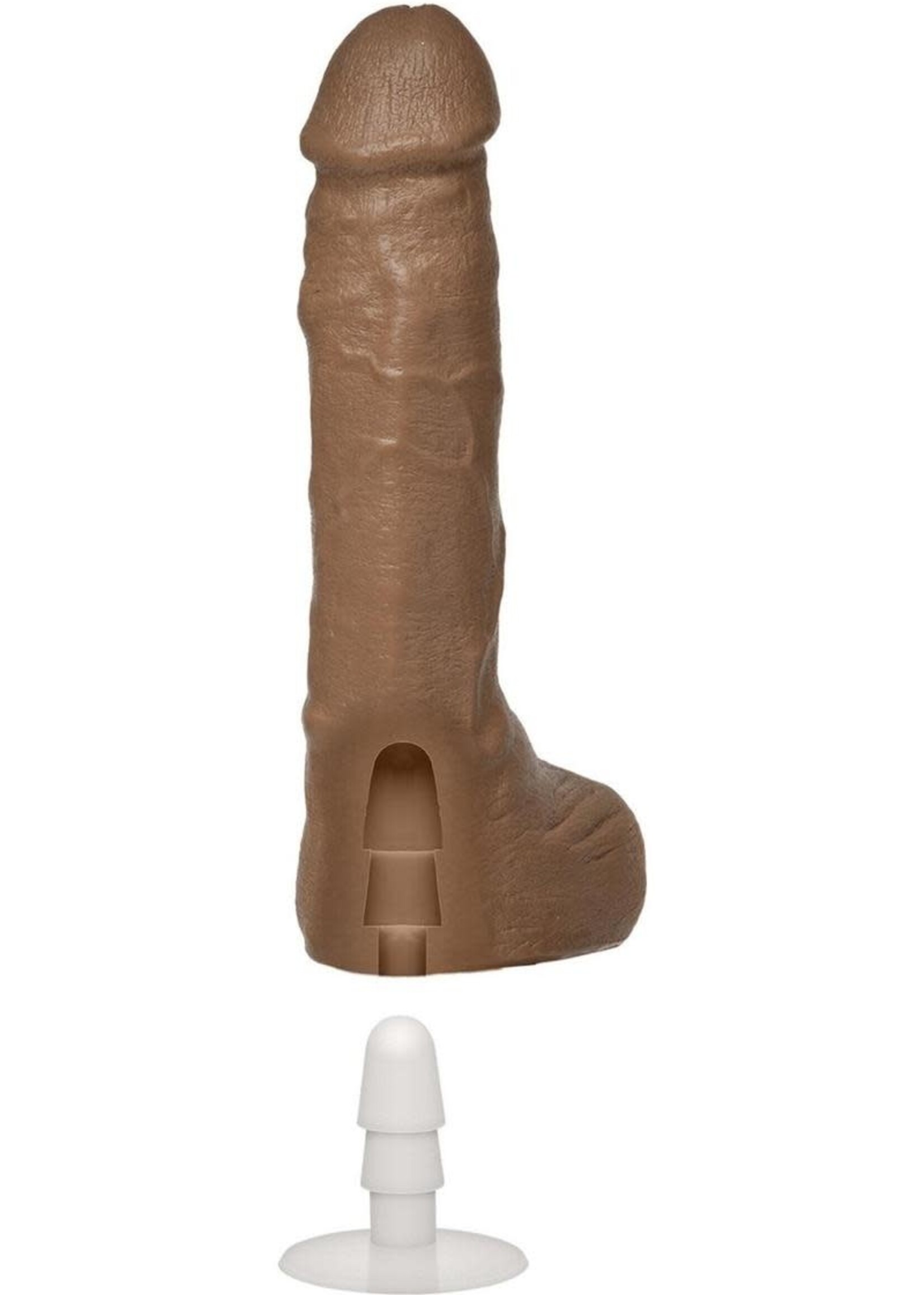 Doc Johnson Bust It Squirting Realistic Cock - Brown