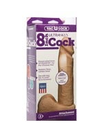 Doc Johnson Vac-U-Lock 8-Inch Ultraskyn Cock - Vanilla