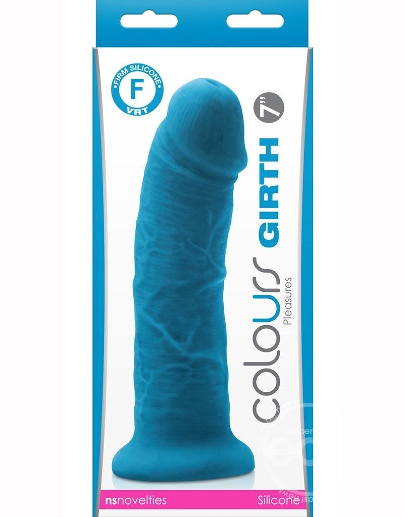 nsnovelties Colours Girth Silicone Dildo 7in