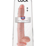 Pipedream King Cock 14" Cock With Balls - Light