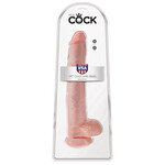 Pipedream King Cock 14" Cock With Balls - Light