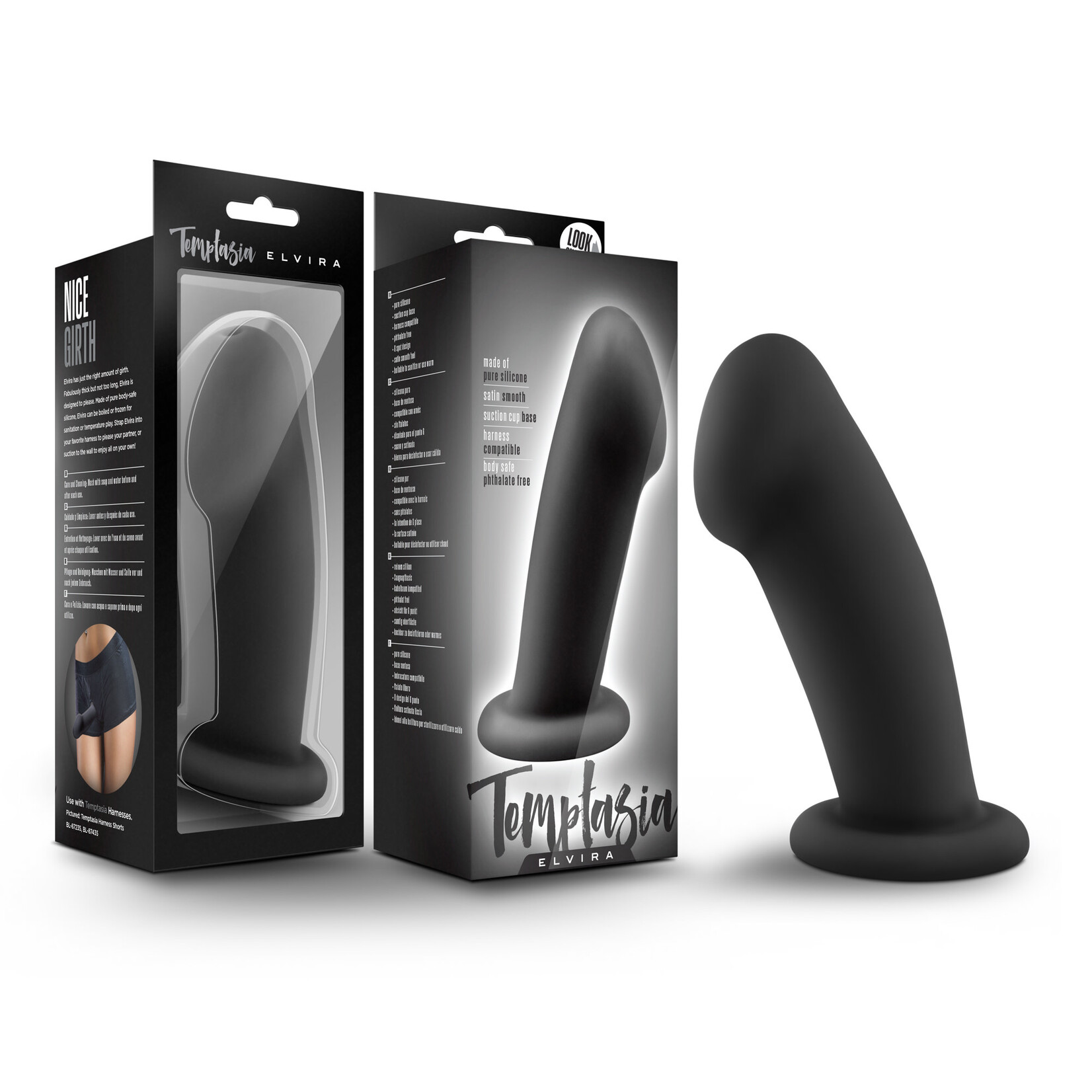 Blush Novelties Temptasia - Elvira - Black