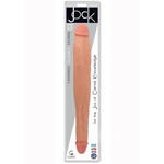 Curve Toys Jock 13" Tapered Double Dong - Vanilla