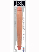 Curve Toys Jock 13" Tapered Double Dong - Vanilla