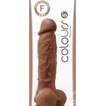 NSN Colours - Pleasures - 5" Dildo - Brown