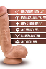 Blush Novelties Coverboy The Mailman Dildo 8.5in - Mocha