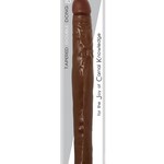 Jock Curve Novelties Jock 16" Double Dong - Chocolate