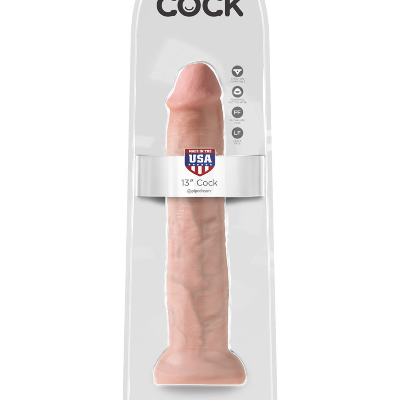 Pipedream King Cock 13" Cock - Flesh