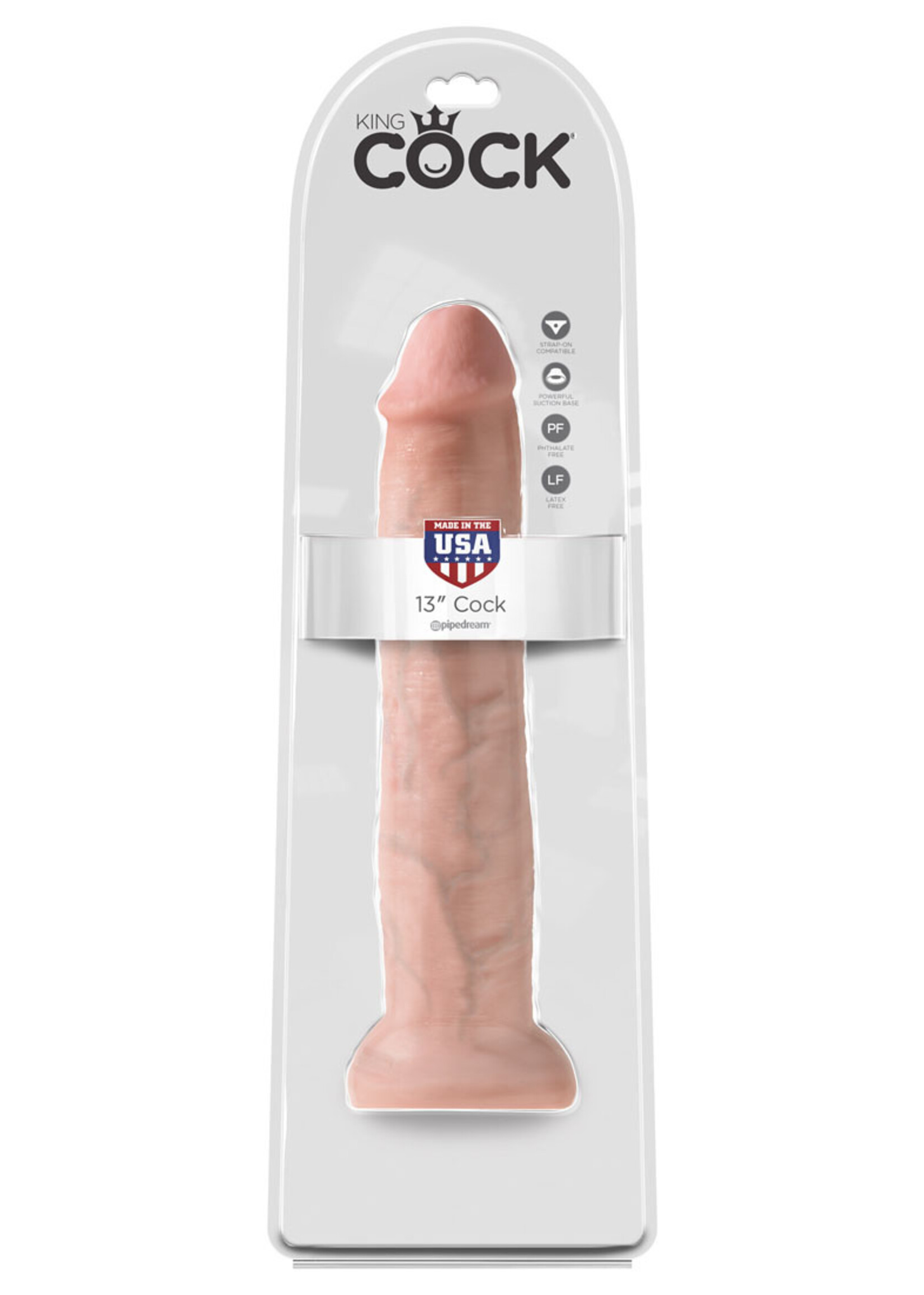 Pipedream King Cock 13" Cock - Flesh