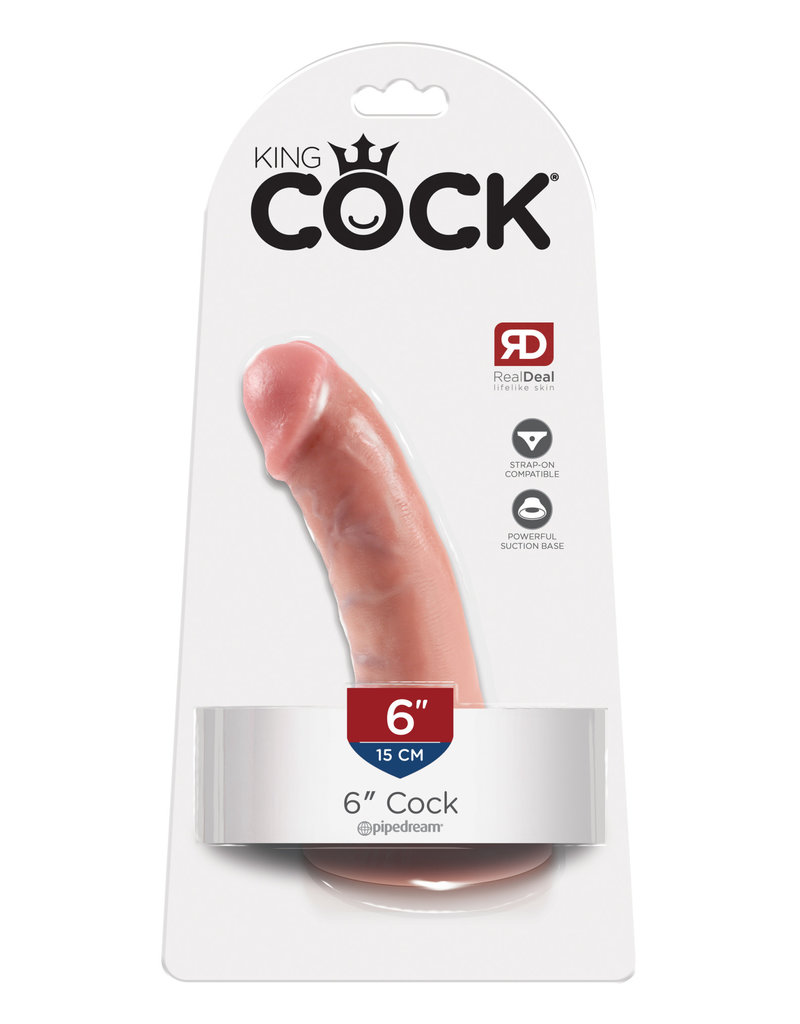 Pipedream King Cock 6-Inch Cock - Flesh