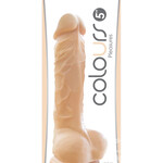 nsnovelties Colours Pleasures - 5" Dildo - White