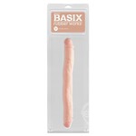 Pipedream Basix Rubber Works 12 Inch Double Dong - Flesh