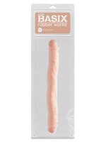 Pipedream Basix Rubber Works 12 Inch Double Dong - Flesh