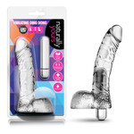 Blush Novelties Naturally Yours - Vibrating Ding Dong - Clear