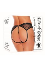 Barely Bare Barely Bare Keyhole Open Back Panty - O/S -Black