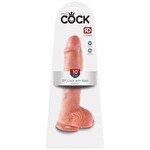 Pipedream King Cock 10-Inch Cock With Balls - Flesh