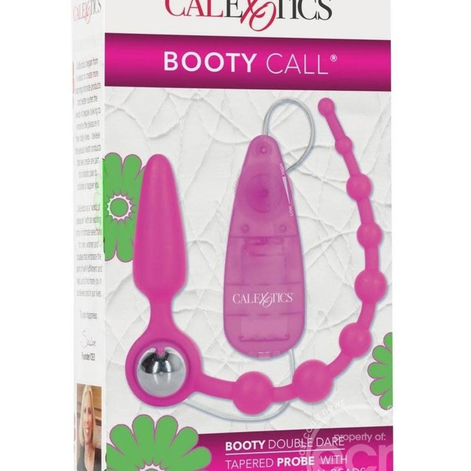 California Exotic Novelties Booty Call Booty Double Dare - Pink