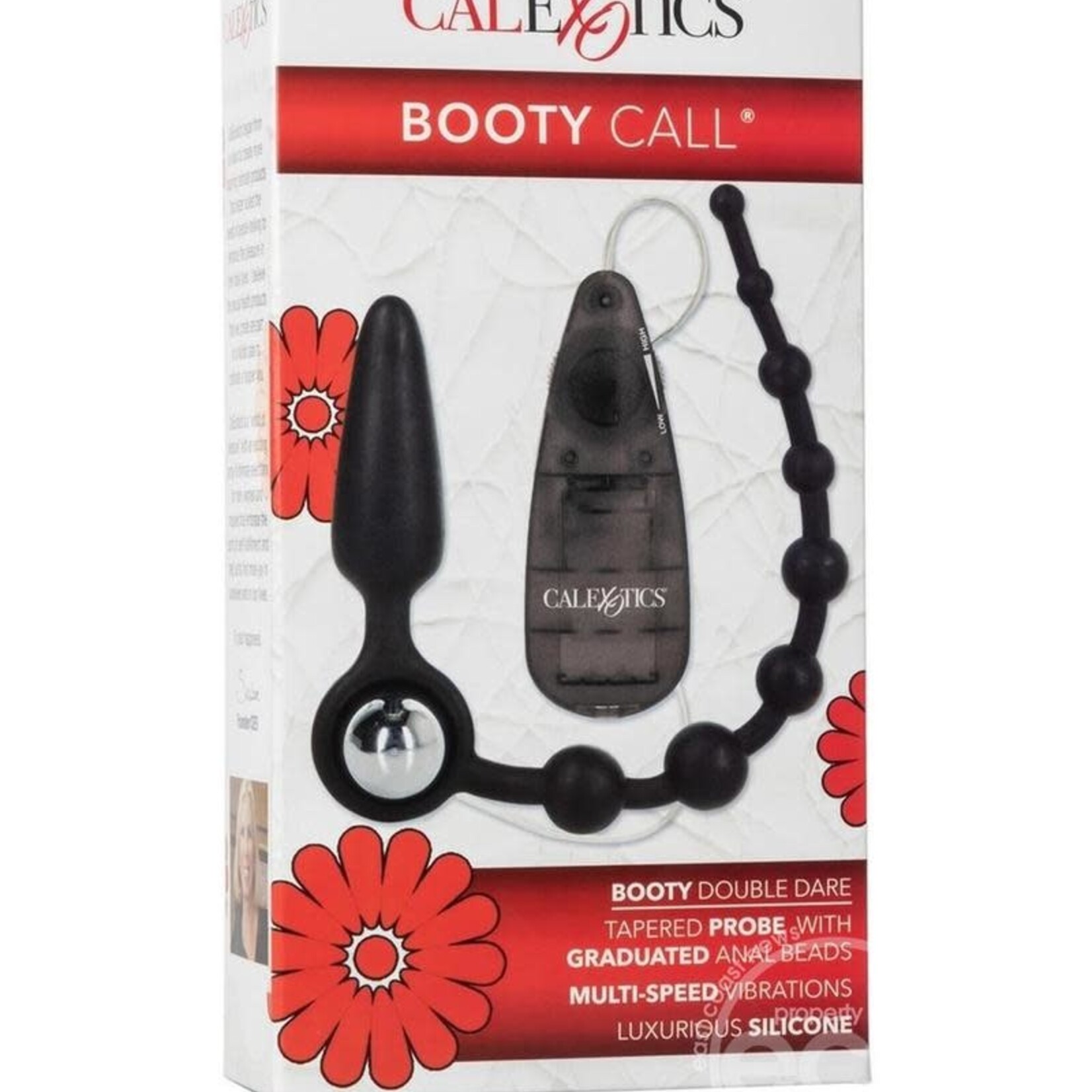 California Exotic Novelties Booty Call Booty Double Dare - Black