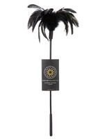 Sportsheets Fantasy Tickler Starburst Feather Tickler Black