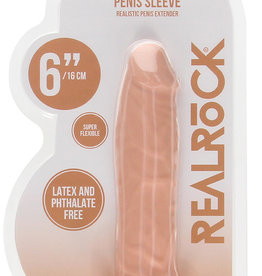 Shots RealRock 6 Inch Penis Sleeve