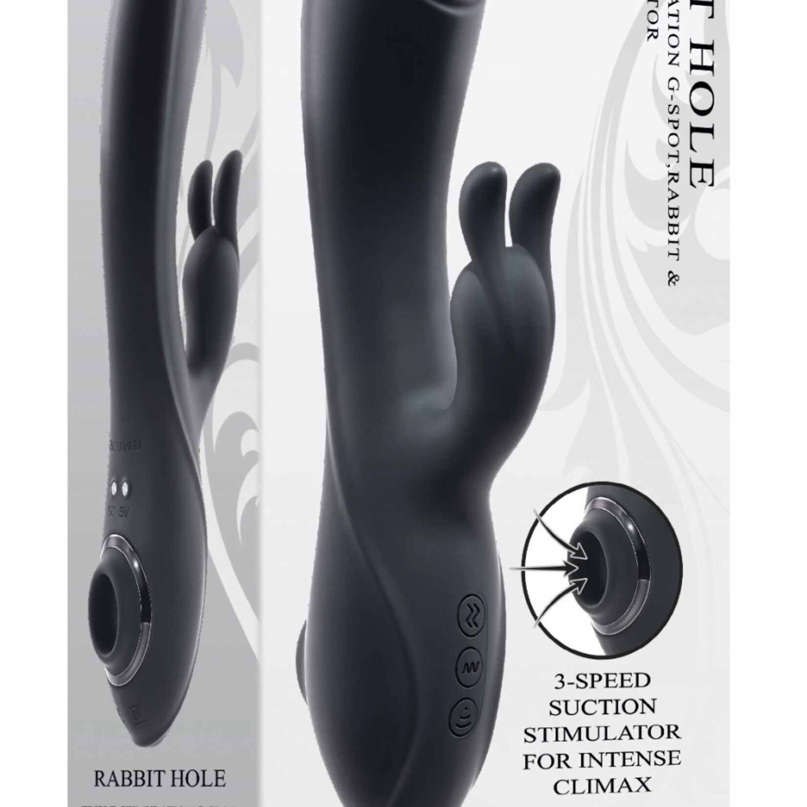 Evolved Novelties Rabbit Hole - Black