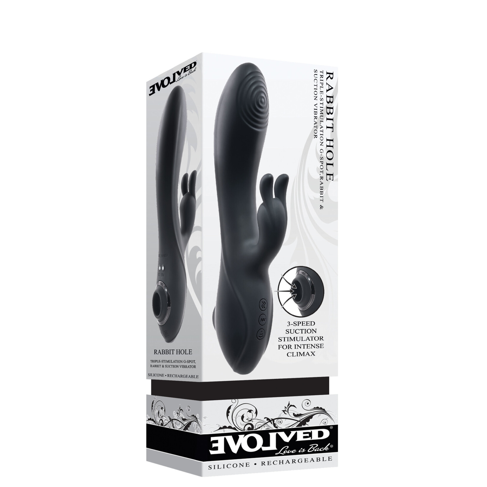 Evolved Novelties Rabbit Hole - Black