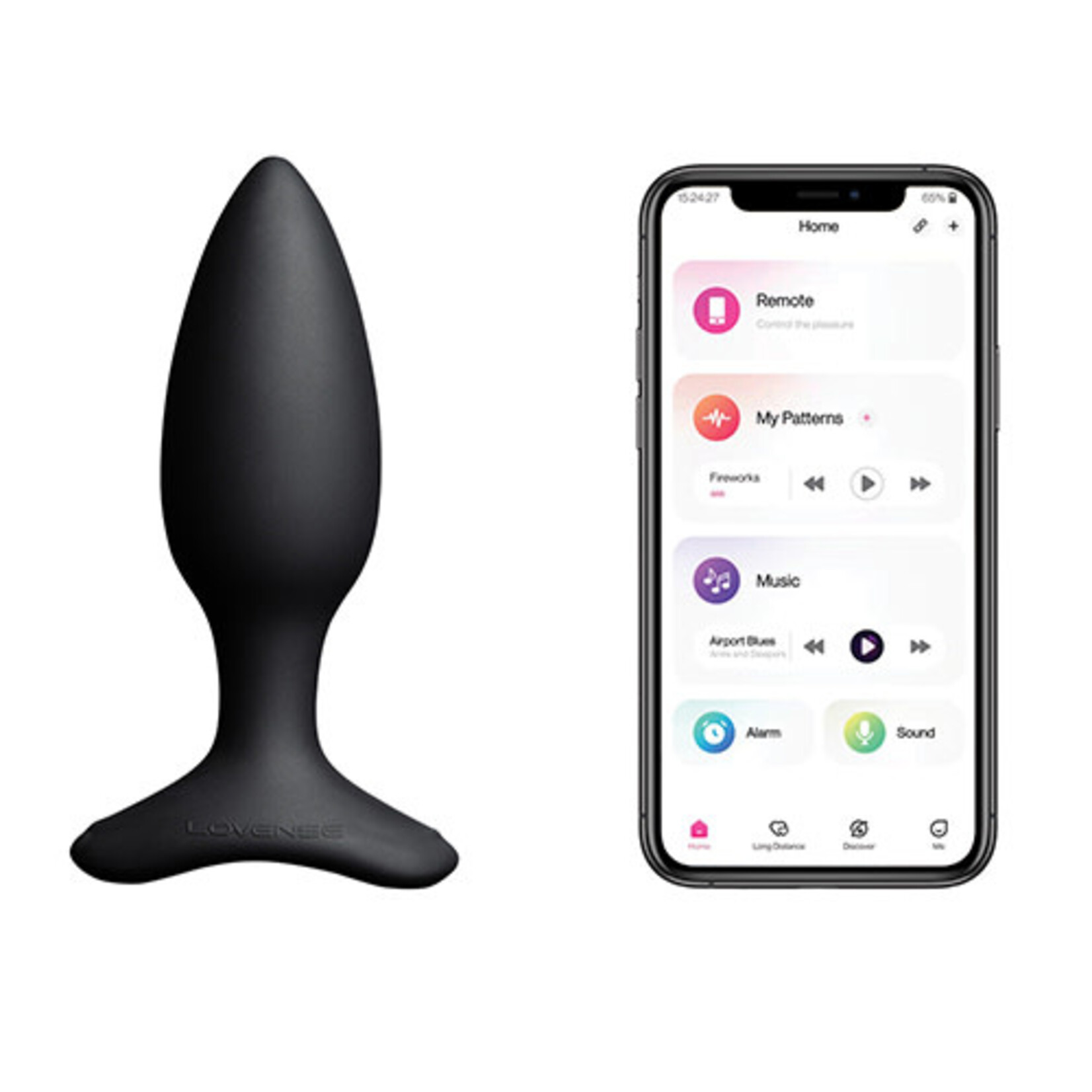 LOVENSE Lovense Hush 2 Butt Plug - Black
