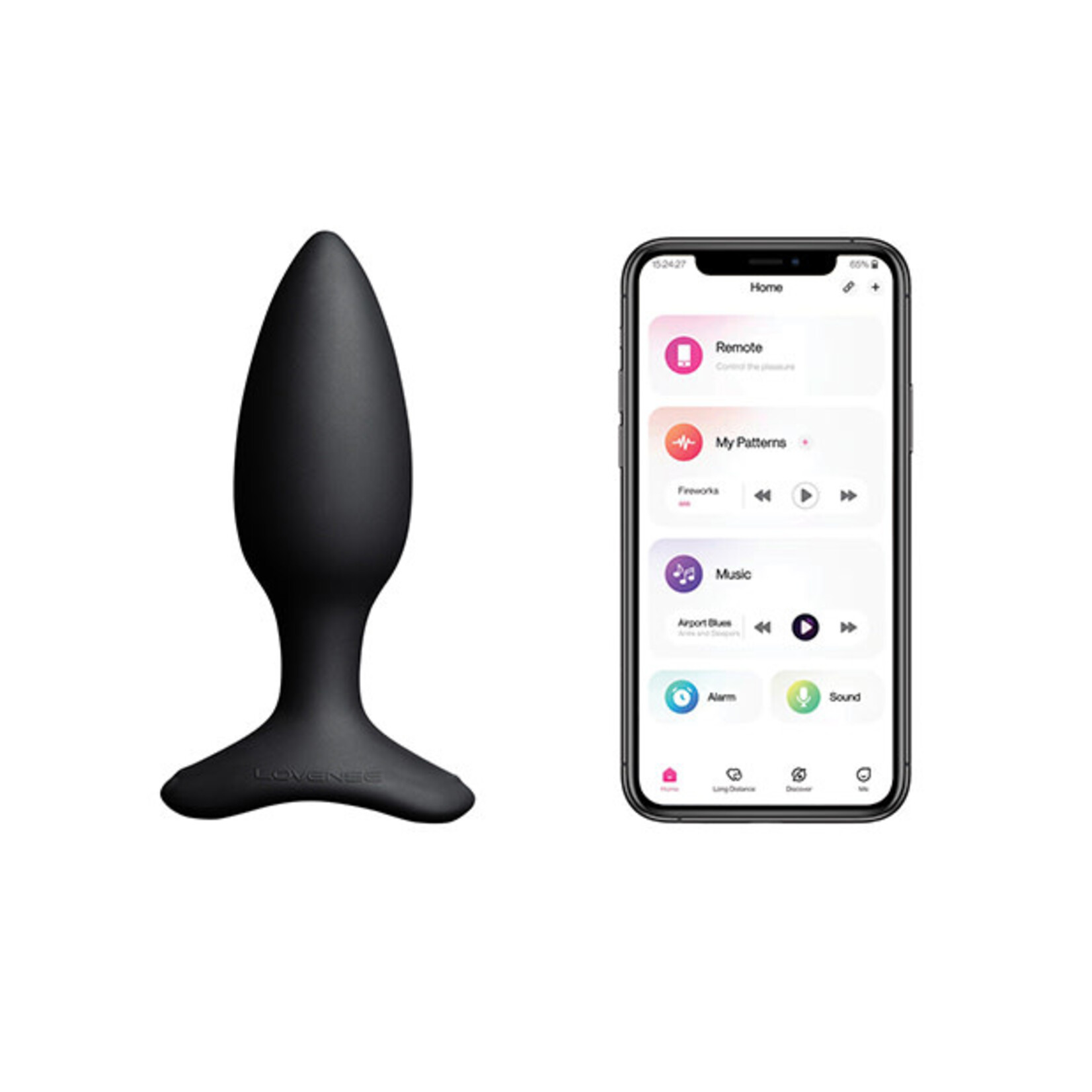 LOVENSE Lovense Hush 2 Butt Plug - Black