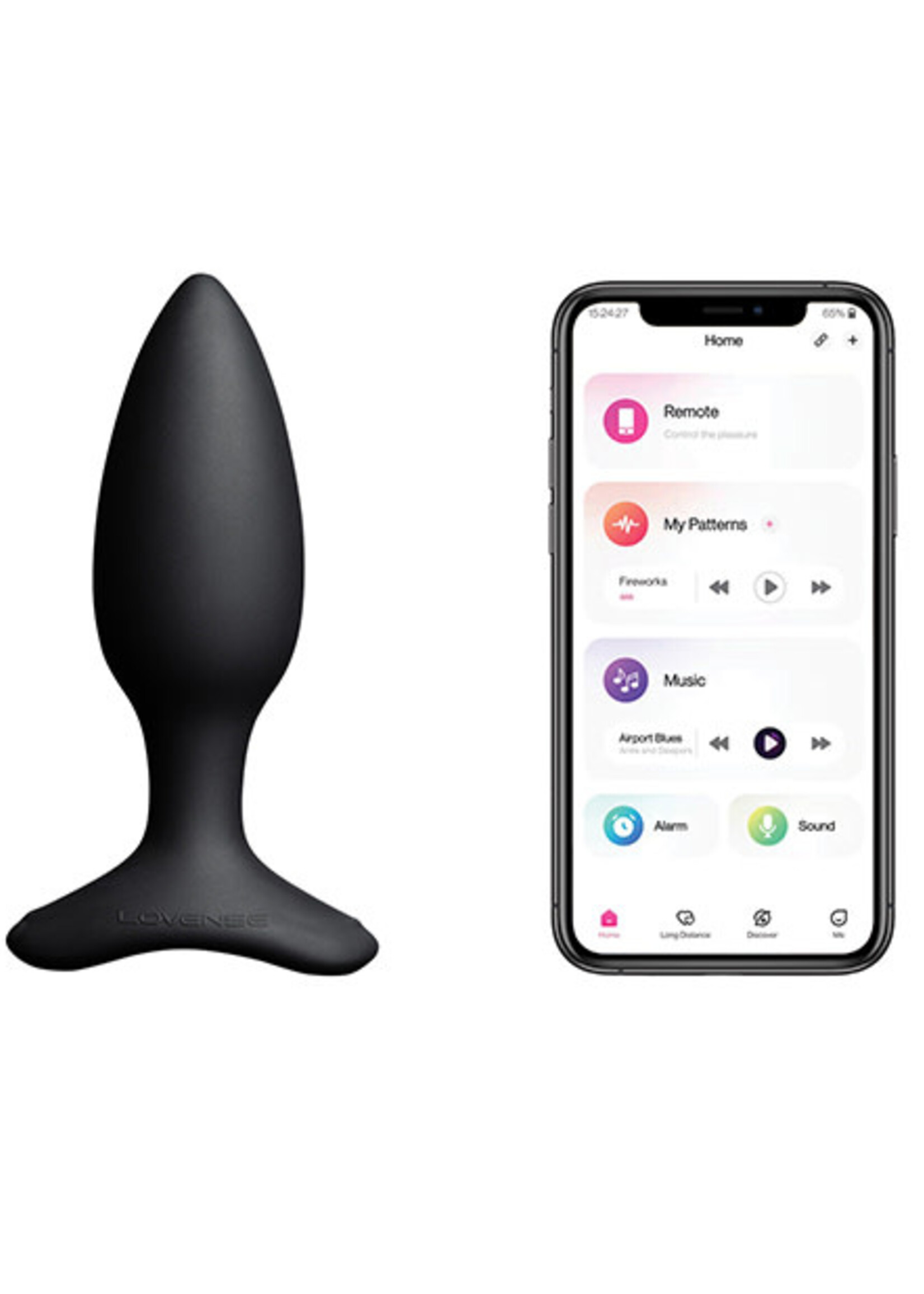 LOVENSE Lovense Hush 2 Butt Plug - Black