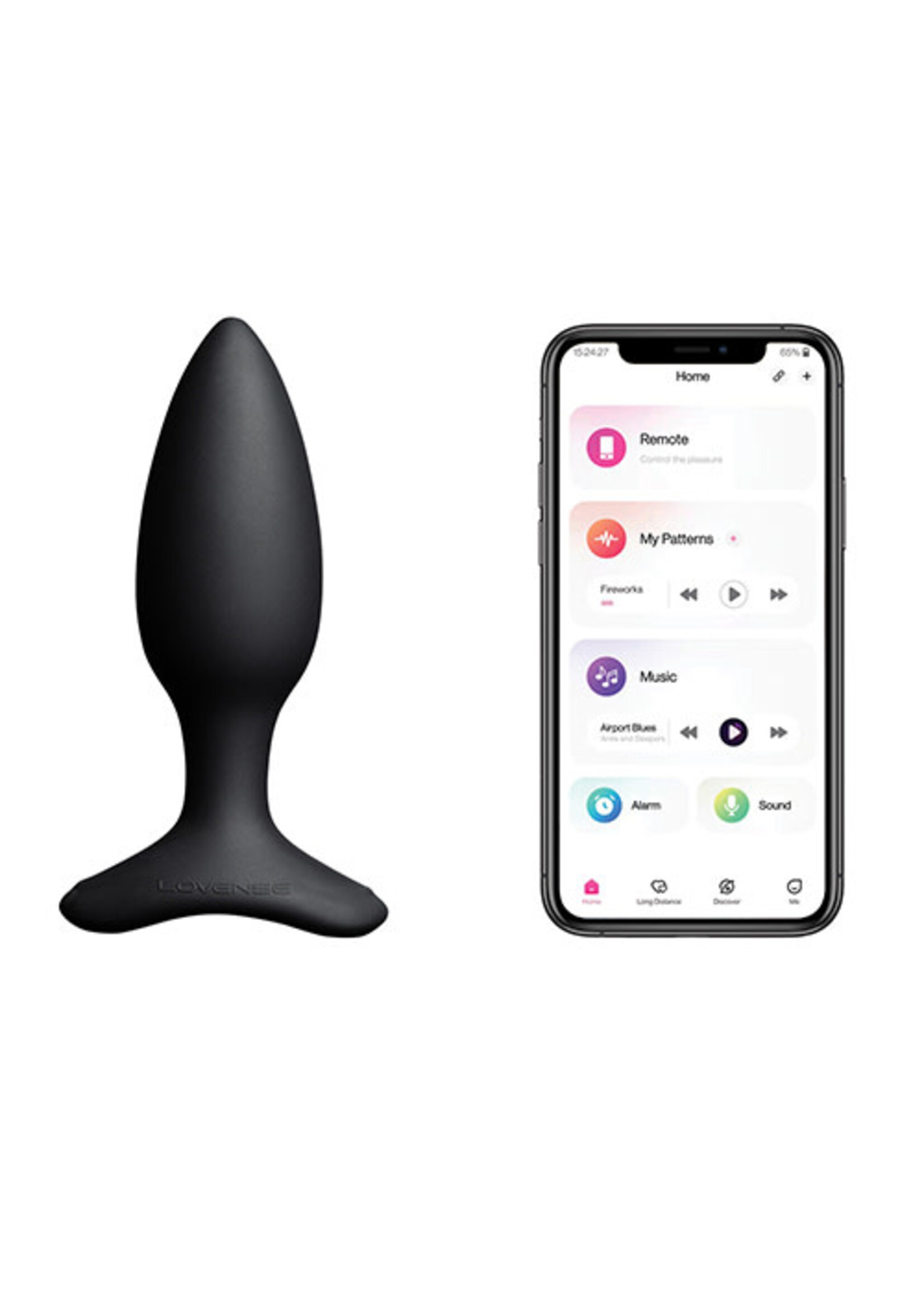 LOVENSE Lovense Hush 2 Butt Plug - Black