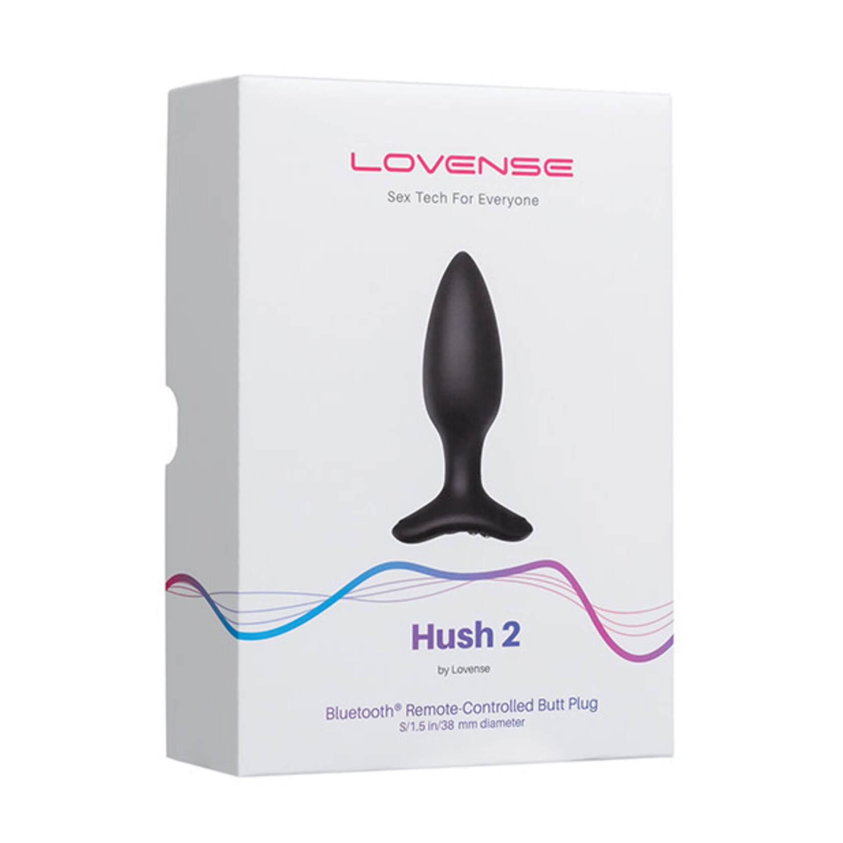 LOVENSE Lovense Hush 2 Butt Plug - Black