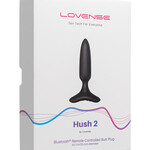 LOVENSE Lovense Hush 2 Butt Plug - Black