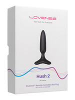 LOVENSE Lovense Hush 2 Butt Plug - Black